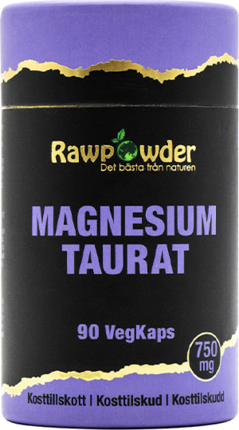 Magnesium Taurate 750 mg 90 kapsler