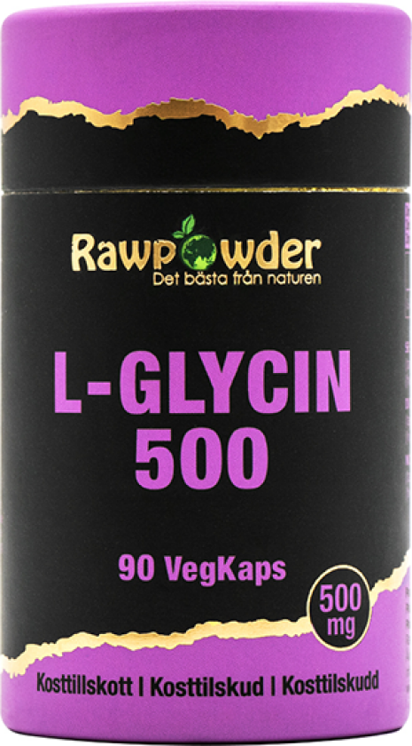 L-Glycin 500 mg 90 kapsler