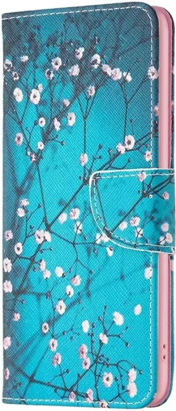 iPhone 14 Pro Max Flip Deksel i Skinn med Lommebok - Fjær