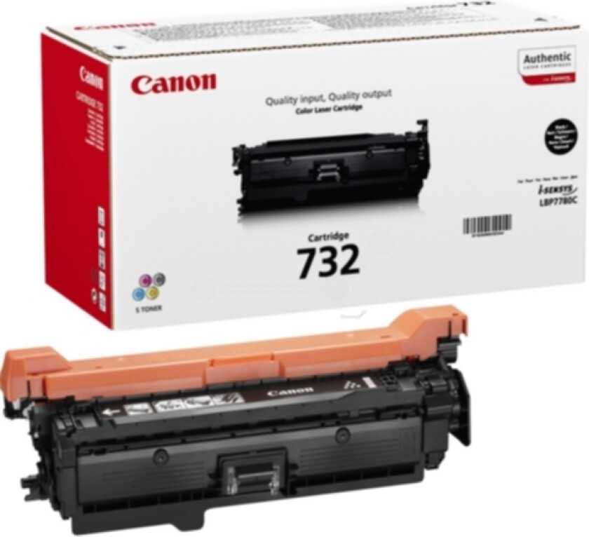 Toner Svart 732, 6,1k - Lbp7780cx