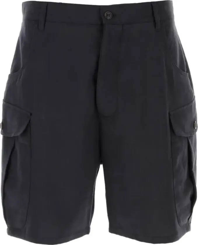 Herre, Shorts, Blå, 2XL
