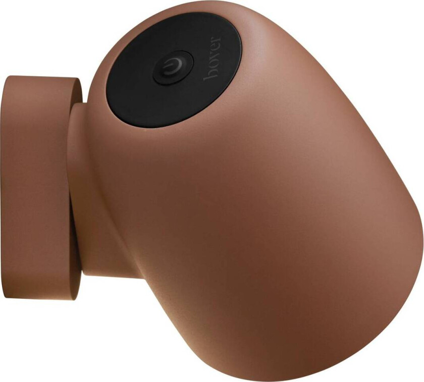 utendørs LED-vegglampe Nut, terrakotta, aluminium/stål