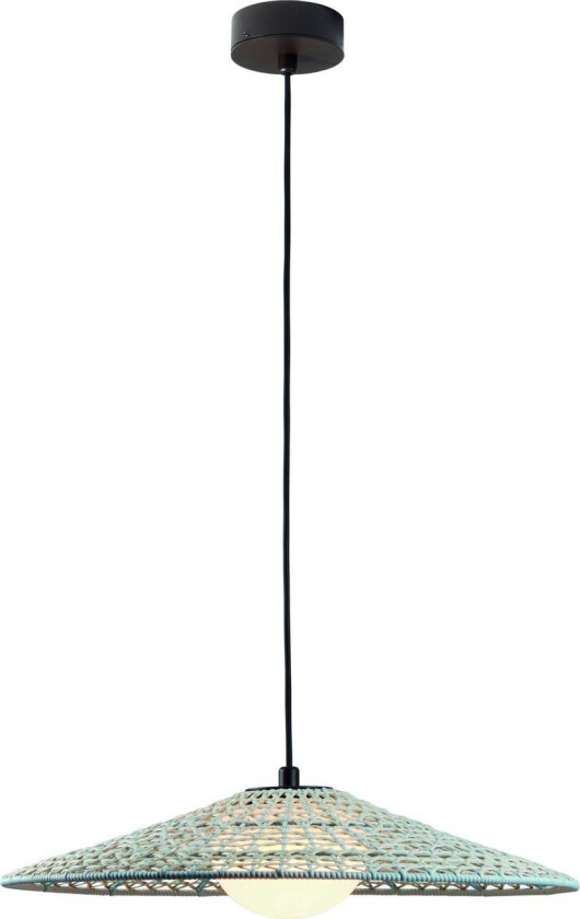 utendørs pendellampe Nans Balis S/55, brun/beige