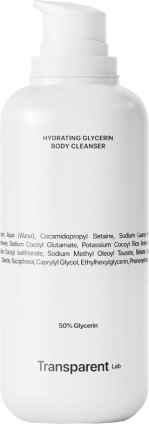 Hydrating Glycerin Body Cleanser (400 ml)