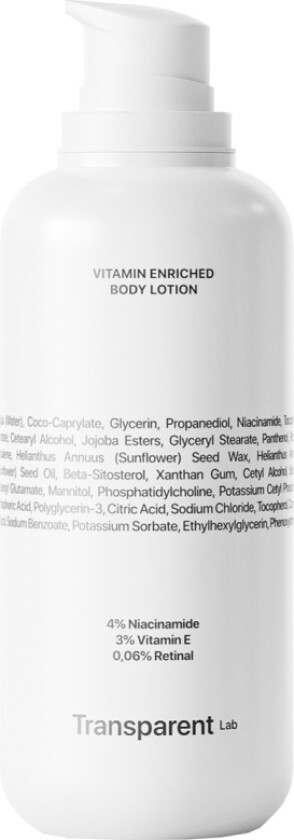 Vitamin Enriched Body Lotion (400 ml)