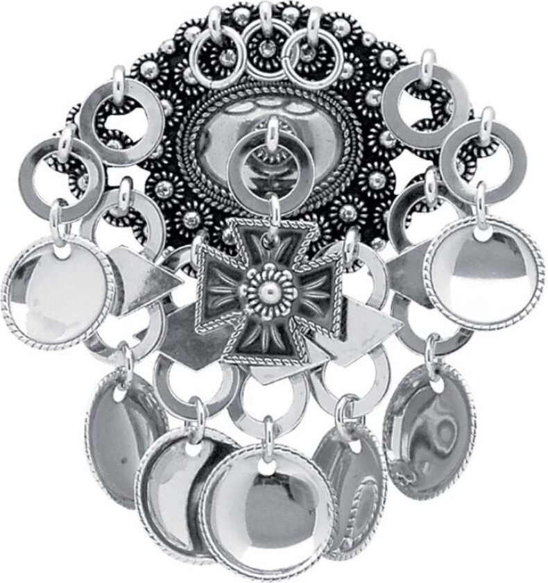 Bilde av Leinesølje Valdres i 830 oksidert sølv