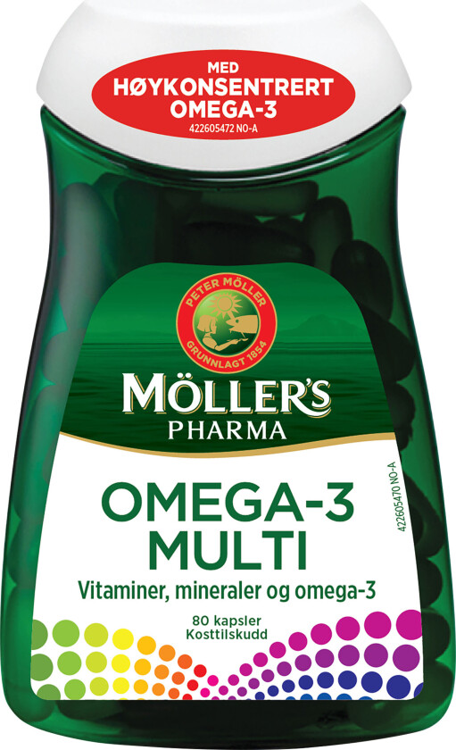 Omega-3 Multi, 80 kapsler