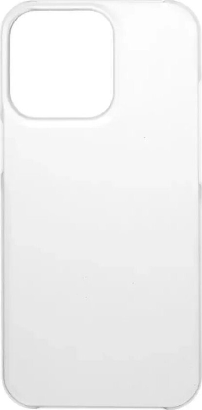 iPhone 13 Pro Max Hard Plast Deksel - Matt Gjennomsiktig