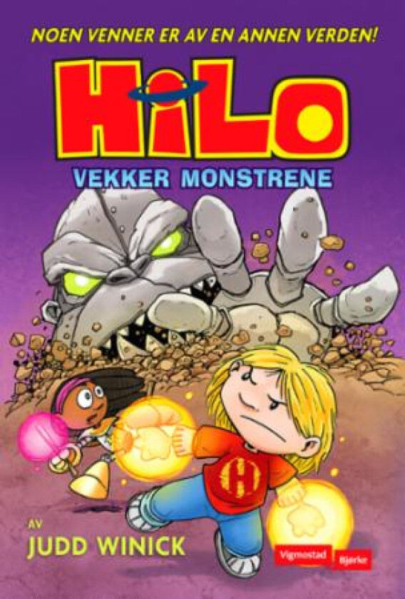 Hilo vekker monstrene av Judd Winick