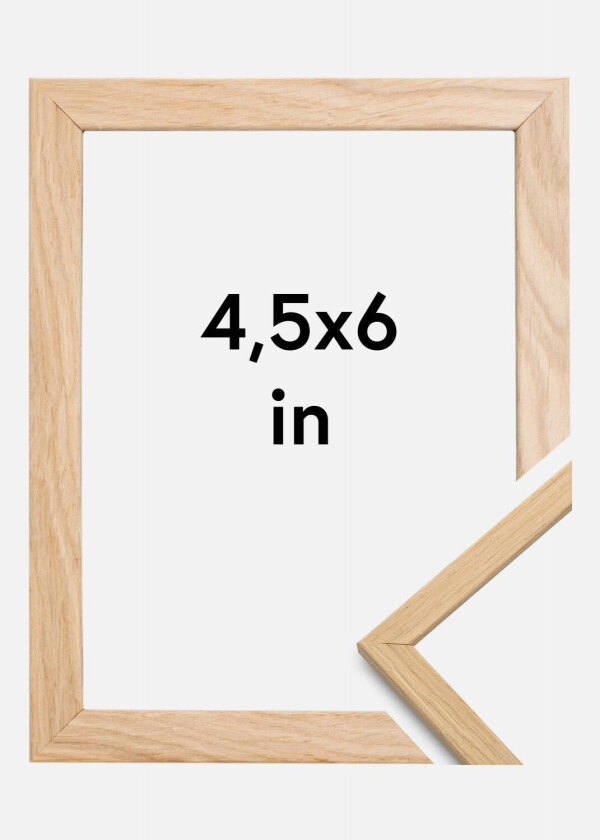 Ramme Edsbyn Akrylglass Eik 4,5x6 Inches (11,43x15,24 Cm)