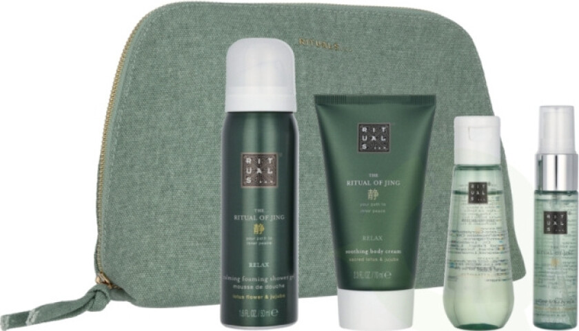 The Ritual of Jing Giftset 190 ml Body Cream 70ml/Dry Oil 50ml/Pillow & Body Mist 20ml/Foaming SG 50ml