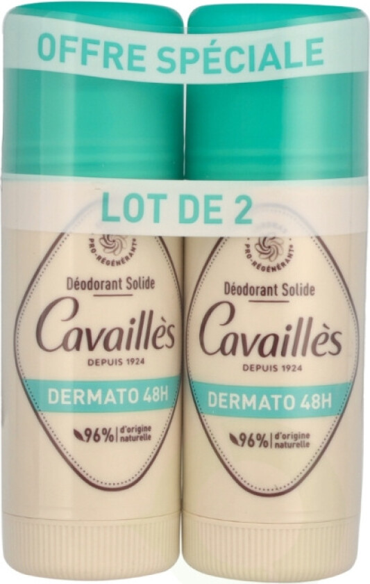 Dermato 48H Deo Stick Duo 80 ml 2x40ml