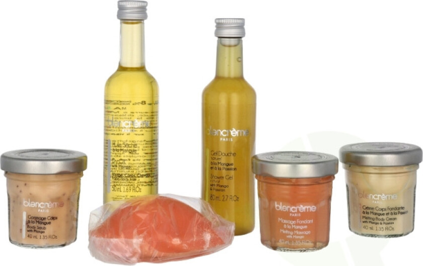 Cristal Mango Set 315 ml 75ml/40ml/40ml/40ml50ml/70gr