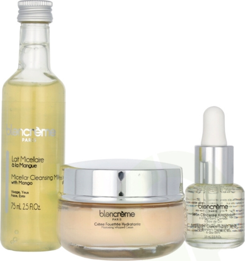Antioxidant Facial Trio Set 3 piece Cream/Milk/Serum