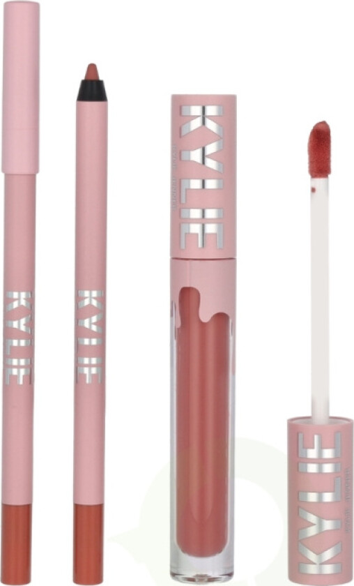 Kylie By Matte Lip Kit 4.1 ml #354 - Matte Liquid Lipstick 3ml/Lip Liner 1,1gr
