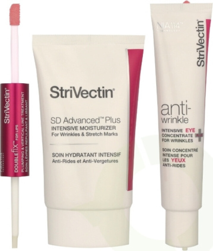 Anti-Wrinkle Smooth & Plump Kit 100 ml Eye Cream 30ml/Moisturizer 60ml/Lips 10ml