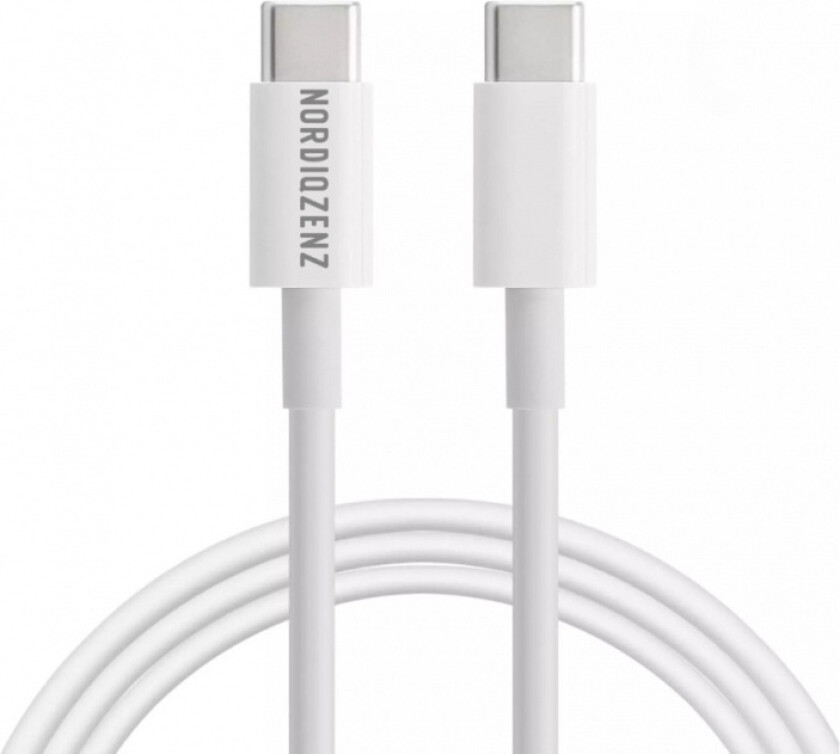 60W USB CABLE TYPE C to TYPE C 3m, White