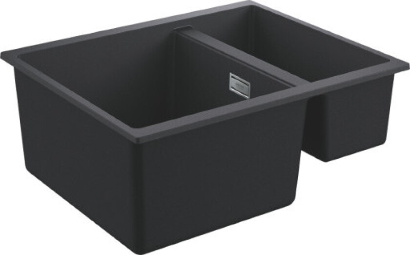 K500 kjøkkenvask, 55,5x46 cm, sort
