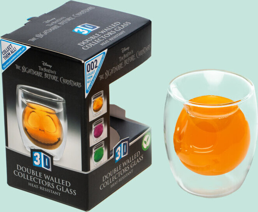 Nightmare Before Christmas Jack 3D-glass