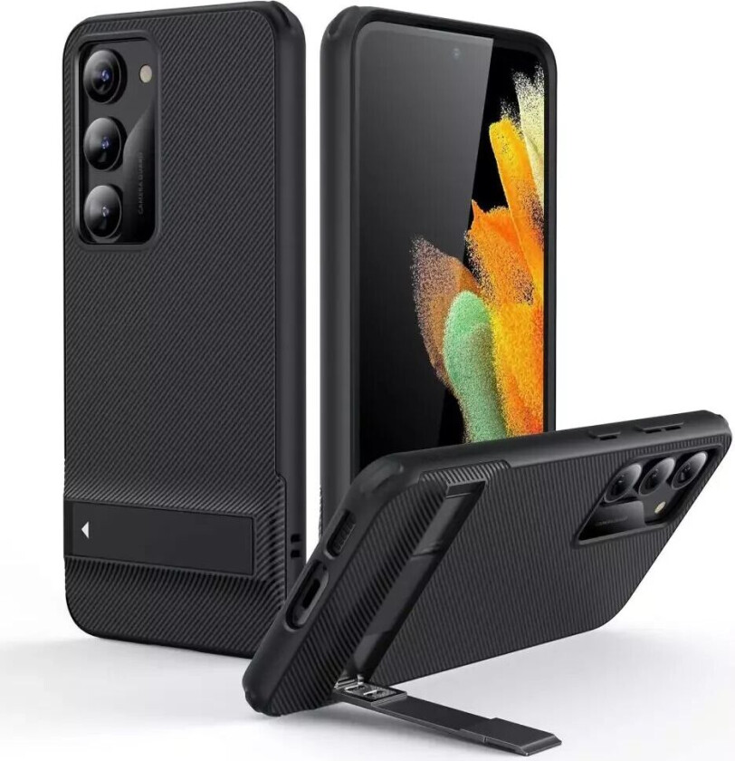 Samsung Galaxy S23+ (Plus) Air Shield Boost Deksel m. Kickstand - Svart