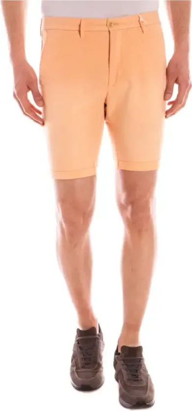 Herre, Shorts, Oransje, W30