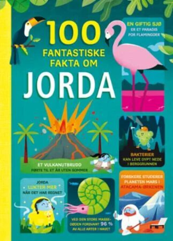 100 fantastiske fakta om jorda av Alex Frith, Alice James, Jerome Martin, Tom Mumbray, Darran Stobbart