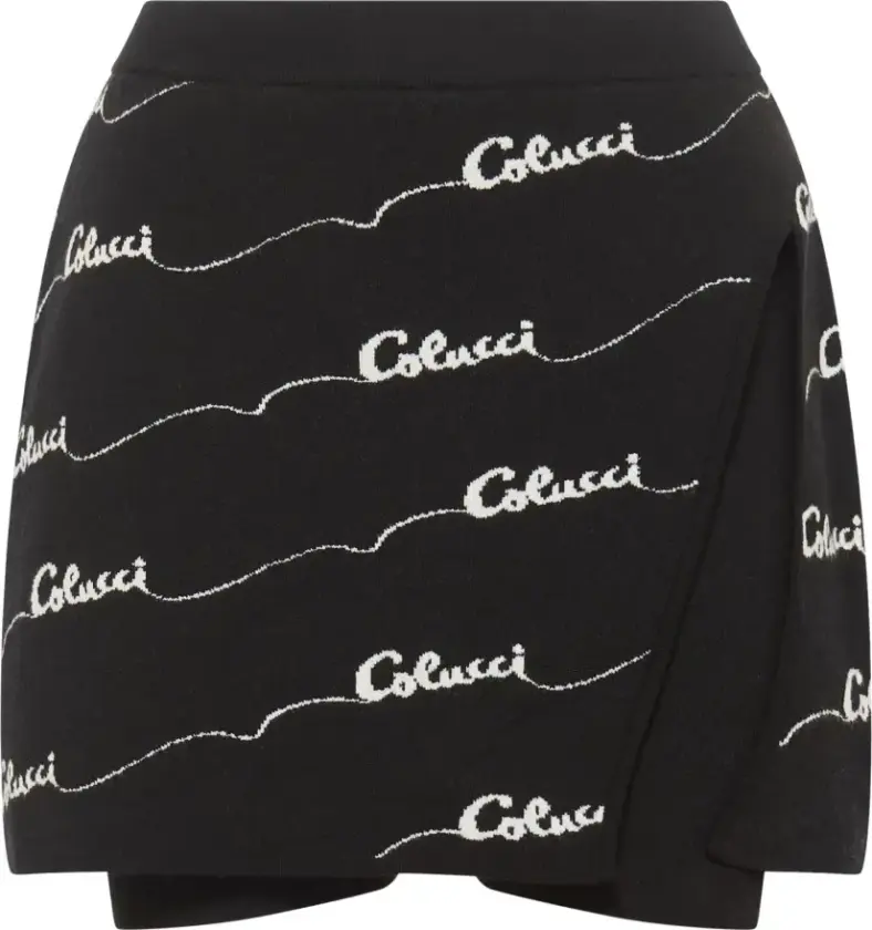 Carlo Colucci, Dame, Skjørt, Svart, XL