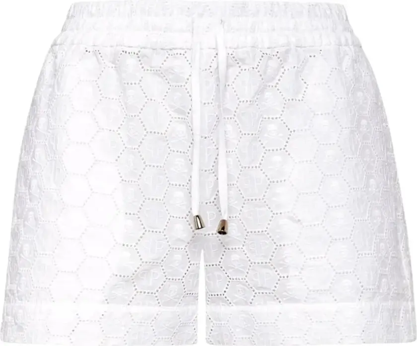 Dame, Shorts, Hvit, L