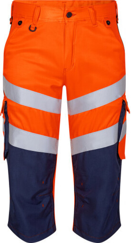 knickers 6544, EN 20471 klasse 1, rød/svart, str. 96
