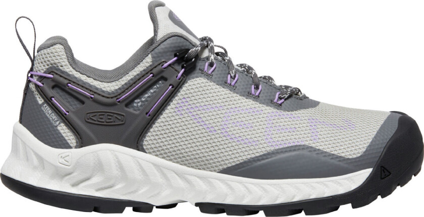 Keen Women's Nxis Evo Waterproof 36, Steel Grey/English Lavender