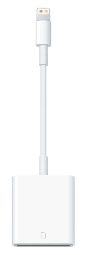 SD-kortleser med Lightning-kontakt