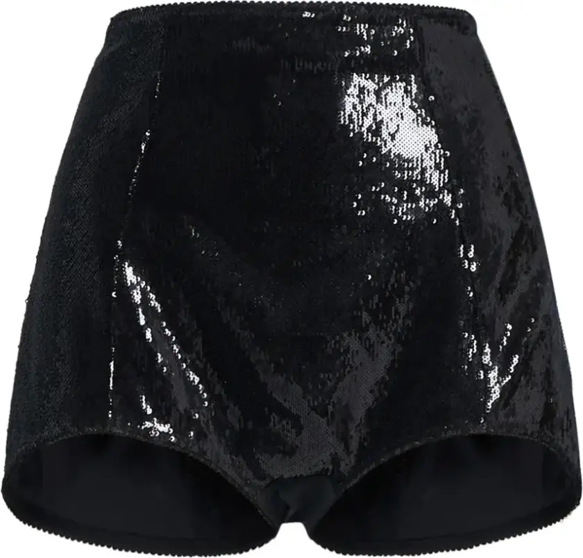 Dame, Shorts, Svart, M