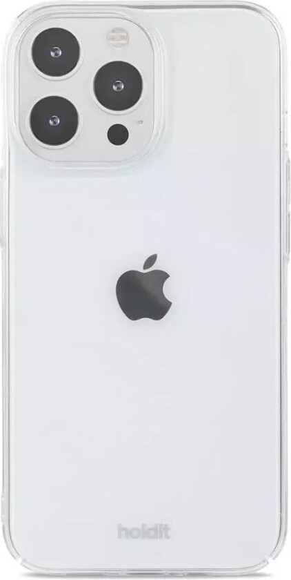 Holdit iPhone 15 Pro Max Slim Plast Deksel - Transparent