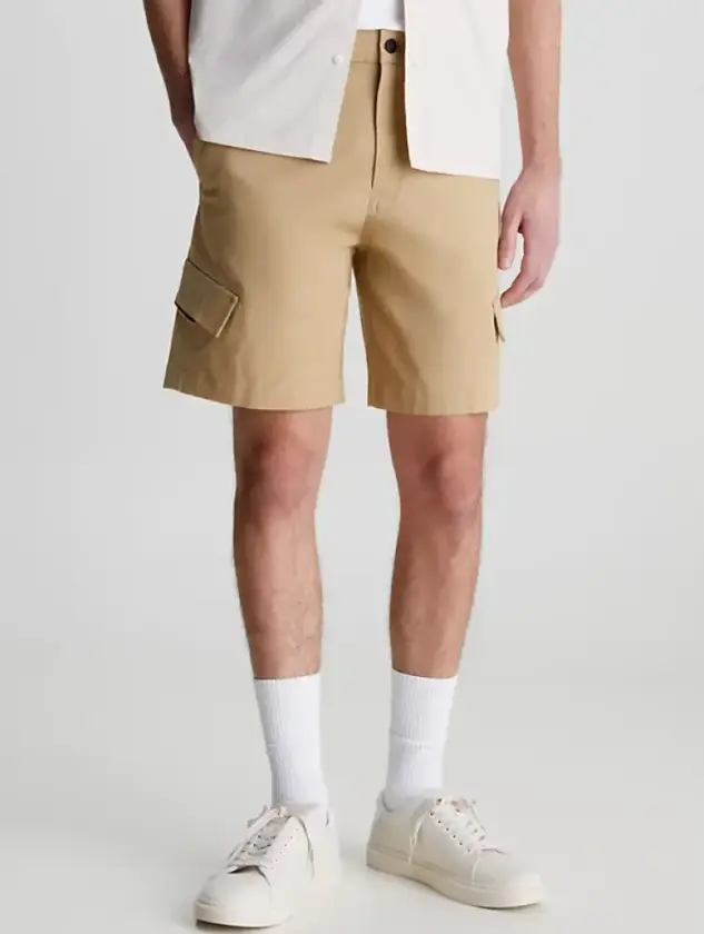 Herre, Shorts, Beige, XL