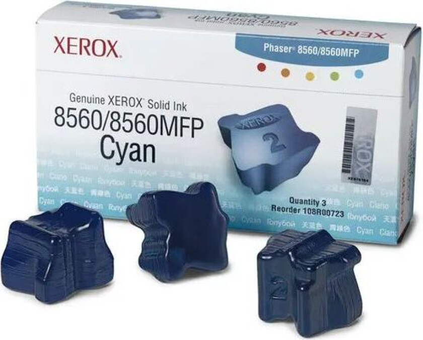 Colorstix 3x Cyan - Phaser 8560
