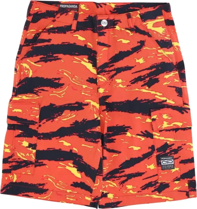 Herre, Shorts, Oransje, L