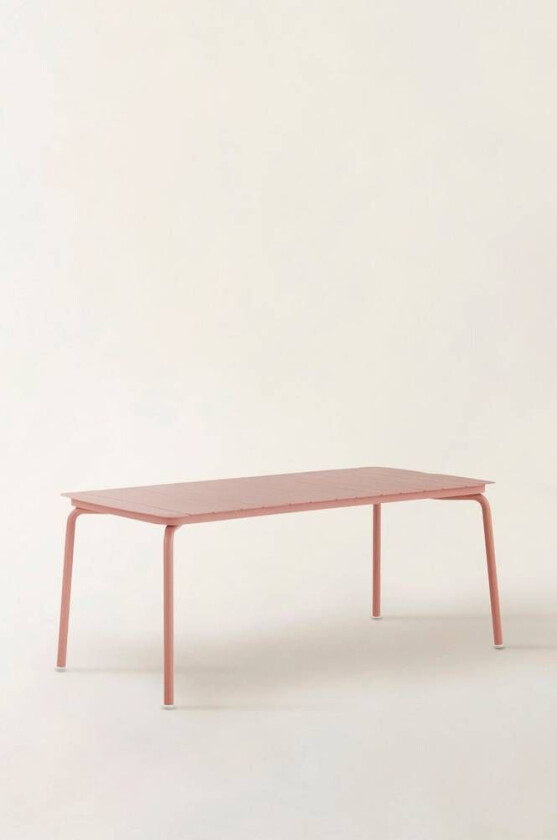 LORIENT spisebord 85x180 cm Mørk pudderrosa