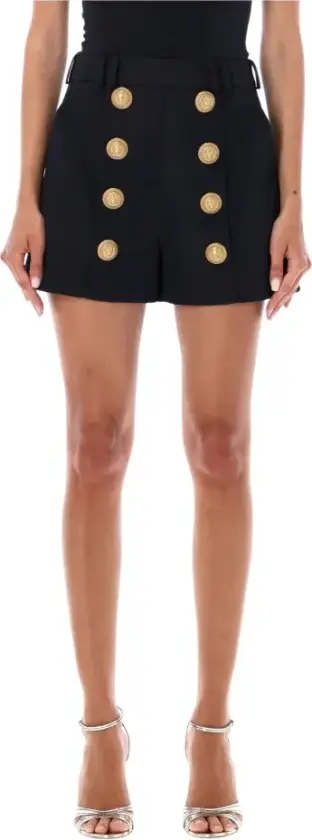 Dame, Shorts, Svart, M