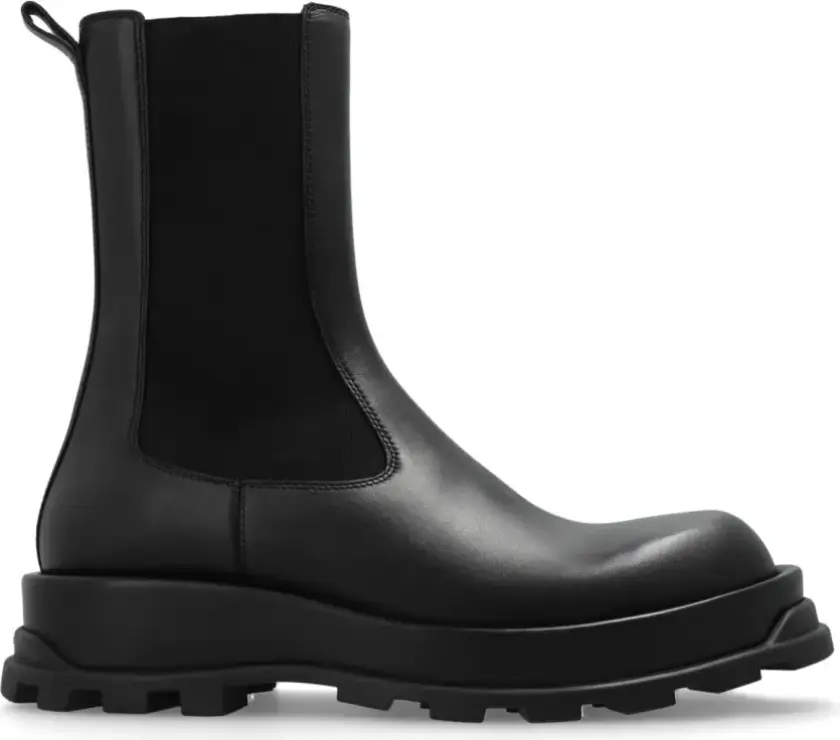 Herre, Sko, Svart, 44 EU