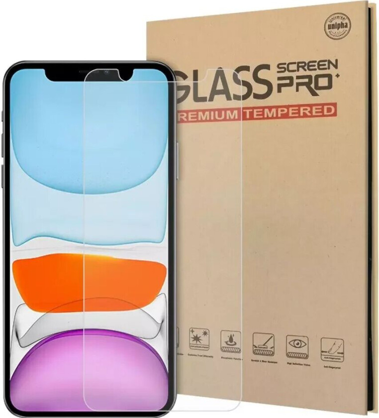 iPhone 12 Pro Max Arc Edge Herdet Glass - Case Friendly - Skjermbeskytter - Gjennomsiktig