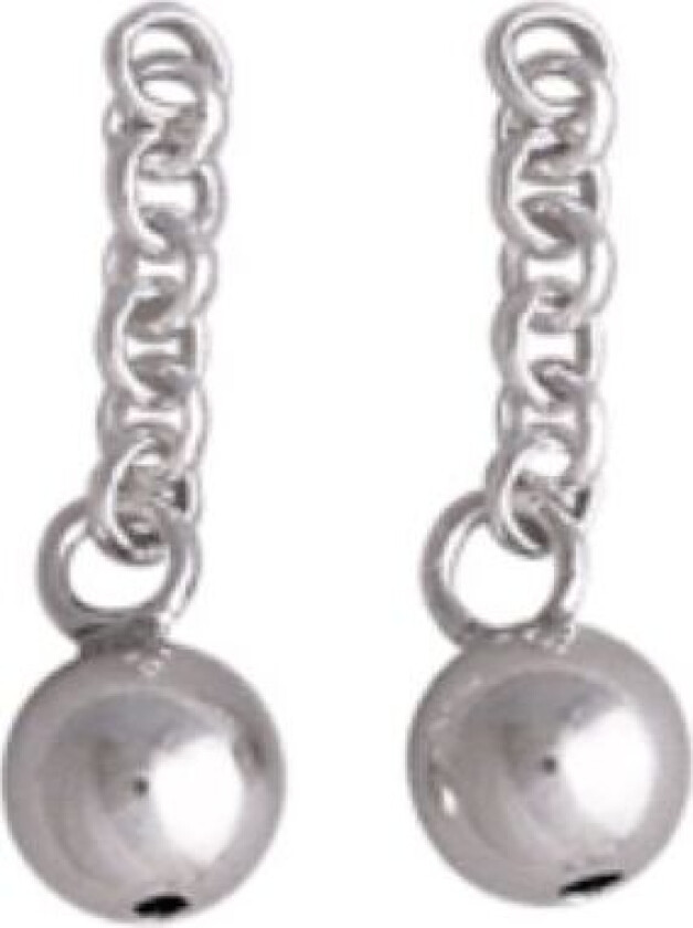 Ørepynt Troms i 830 oksidert sølv