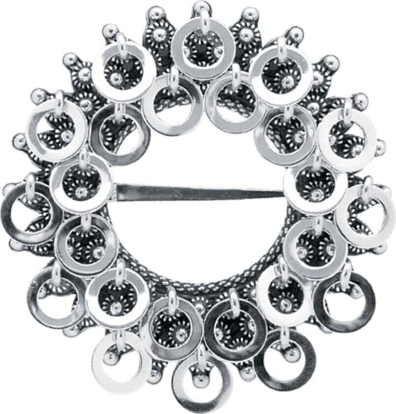 Ringestadsølje Valdres i 830 oksidert sølv