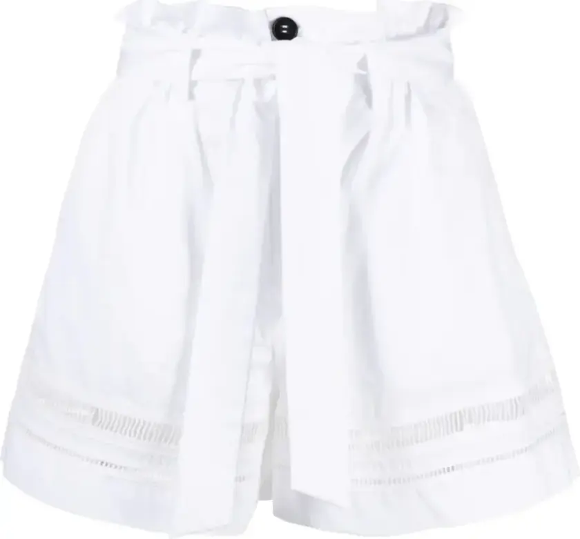 Dame, Shorts, Hvit, L