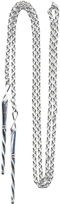 Kjede i 830 hvitt sølv