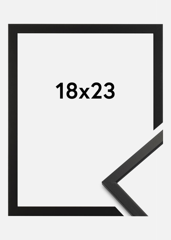 Ramme Edsbyn Akrylglass Svart 18x23 Cm