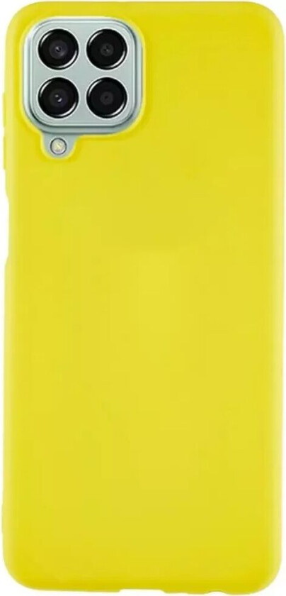 Samsung Galaxy M33 Deksel i Matt Fleksibel Plast - Gul