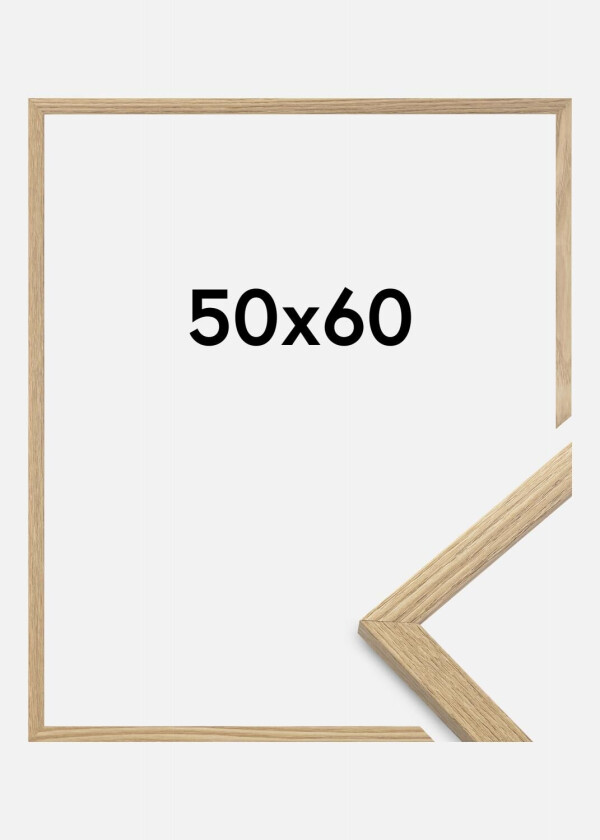 Ramme Trendy Akrylglass Eik 50x60 Cm