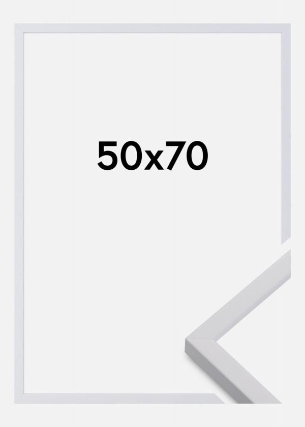 Ramme Exklusiv Hvit 50x70 Cm