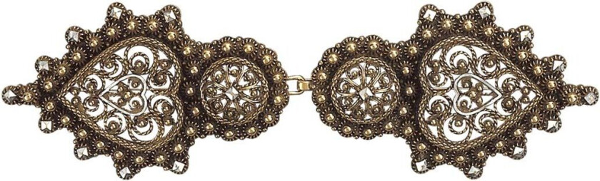 Bilde av Beltespenne Telemark i 830 antikkforgylt sølv