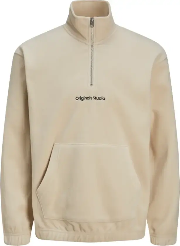 Jack & Jones, Herre, Gensere & Hettegensere, Beige, XL